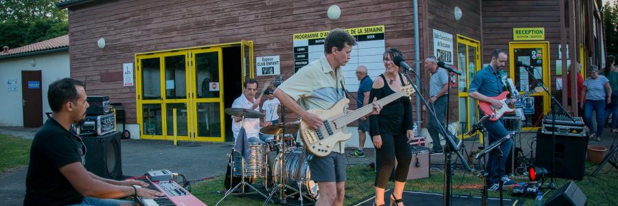 Concert au Camping Le Moulin des Effres de Secondigny
