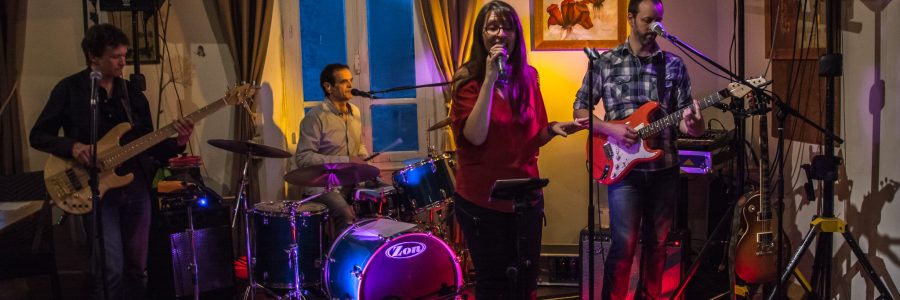 Concert au Café des Belles Fleurs de Fenioux